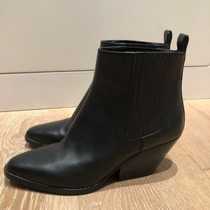 Michael Kors black western booties 7